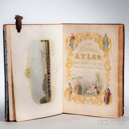 Martin, R. Montgomery (1803-1868) The Illustrated Atlas, and Modern History of the World.