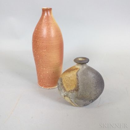 Jack Troy and Rob Cartelli Studio Pottery Vases