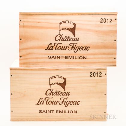 Chateau La Tour Figeac 2012, 12 bottles (2 x owc) 