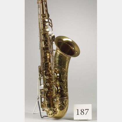 French Tenor Saxophone, Selmer & Company, Paris, 1950, Model Super Balanced Action