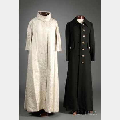 Two Vintage Evening Coats