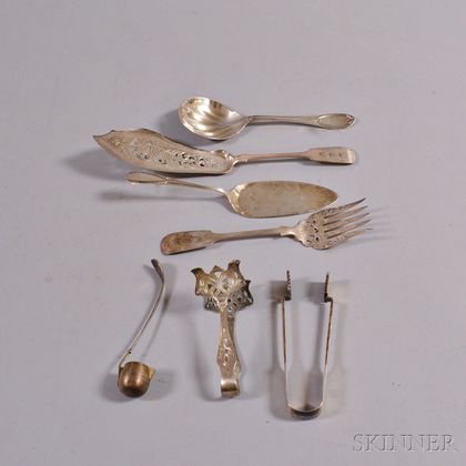 Group of Silver Serving Pieces