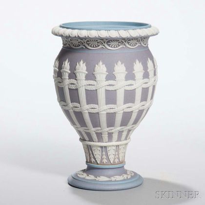 Wedgwood Tricolor Jasper Dip Torches Vase