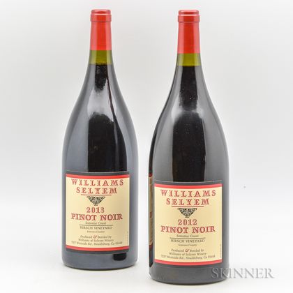 William Selyem Hirsch Vineyard Pinot Noir, 2 magnums 