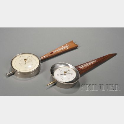 Two Wall Barometers