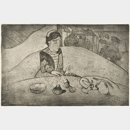 Paul Gauguin (French, 1848-1903) La femme aux figues