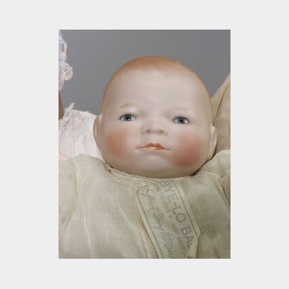 Sold at auction German Bisque Head Bye Lo Baby Doll Auction Number 2153 Lot Number 416 Skinner Auctioneers