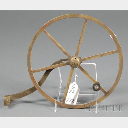 Brass Clockmaker's Handwheel