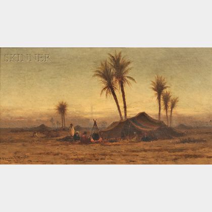 Robert Swain Gifford (American, 1840-1905) Bedouin Encampment