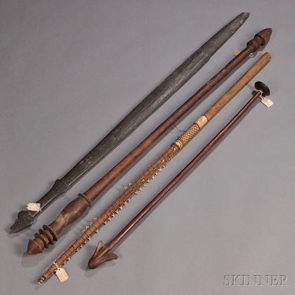 Four Melanesian Weapons