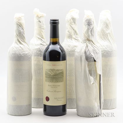 Araujo Eisele Cabernet Sauvignon 2003, 6 bottles 