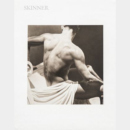 George Hoyningen-Huene (Russian/American, 1900-1968) Two Nudes: Male Backside with Sheet