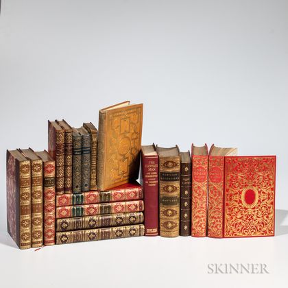 Decorative Bindings, Eighteen Volumes.
