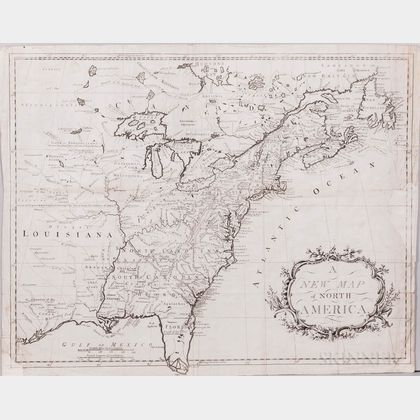 North America, East Coast, Two 18th Century Maps.
