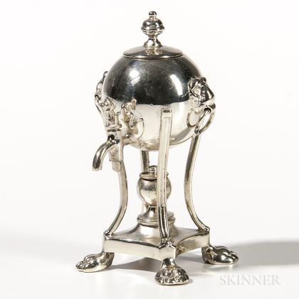 Sterling Silver Miniature Hot Water Urn