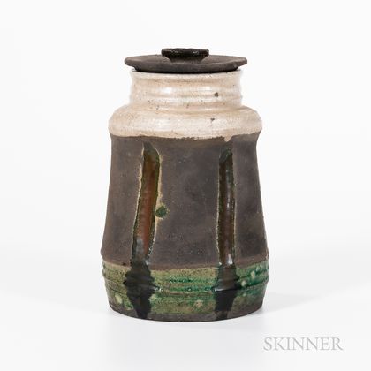 Contemporary Glazed Studio Pottery Jar