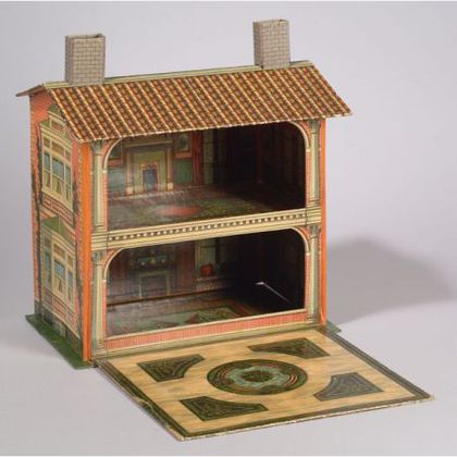 Larger McLoughlin Lithographed Doll House