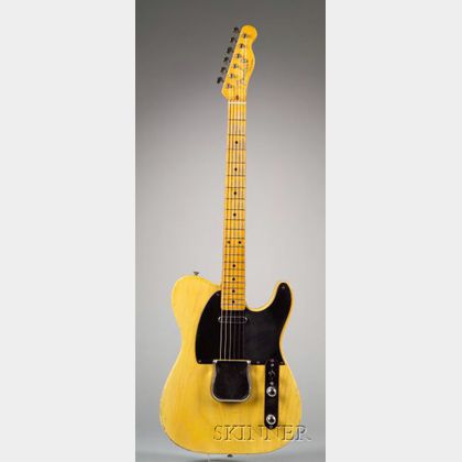 American Electric Guitar, Fender Electric Instruments, Fullerton, 1953, Model