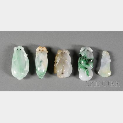 Five Jade Pendants