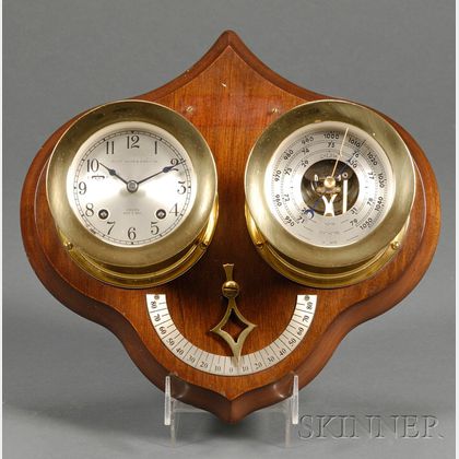 Clock and Barometer Set by Chelsea