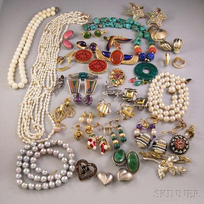Small Group of Costume Jewelry
