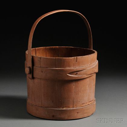 Shaker Painted Wooden Pail