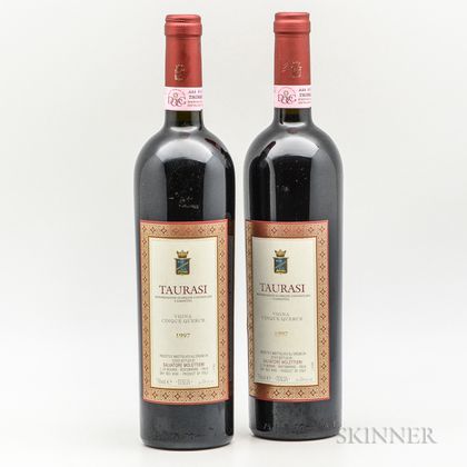 Salvatore Molettieri Vina Cinque Querce Taurasi 1997, 2 bottles 