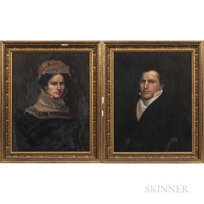 Sold at auction James Francis Brown (1862-1935),After American School ...