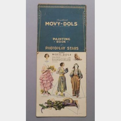 Movy-Dols Paper Dolls and Painting Book