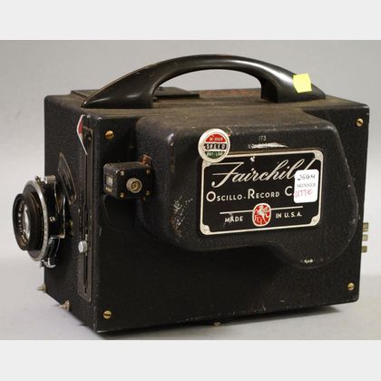Fairchild Oscillograph-Record Camera