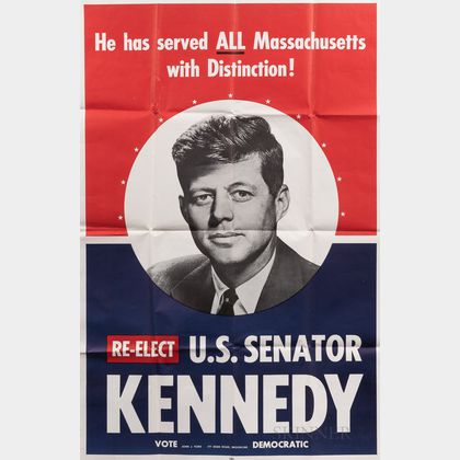 Two John F. Kennedy (1917-1963) Campaign Posters.