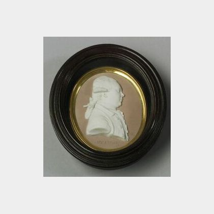 Wedgwood Lilac Jasper Dip Portrait Medallion of Charles Daniel Solander