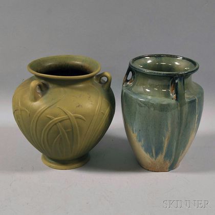 Two American Art Pottery Vases