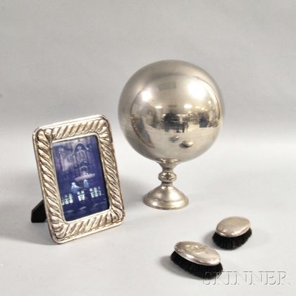 Four Silver and Silver-plated Items
