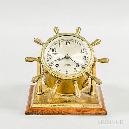 Chelsea Ship's Bell Desk Clock