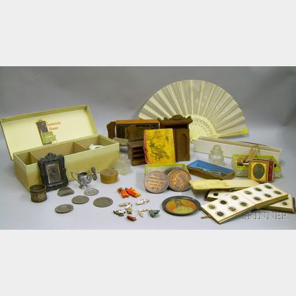 Group of Assorted Dollhouse and Collectible Items
