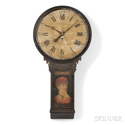 Snelling Painted "Act of Parliament" Clock