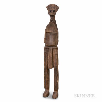 Large African Carved Wood Figure