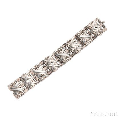 Sterling Silver Bracelet, Designed by Harold Nielsen for Georg Jensen