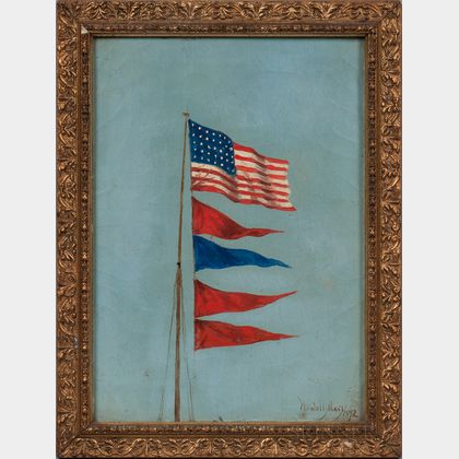 Wendell Macy (Massachusetts, 1845-1913) Signal Flags