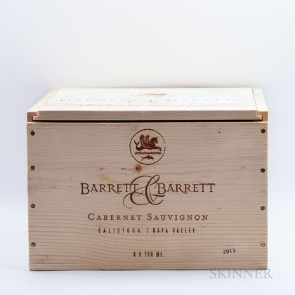 Barrett & Barrett Cabernet Sauvignon 2013, 6 bottles (owc) 