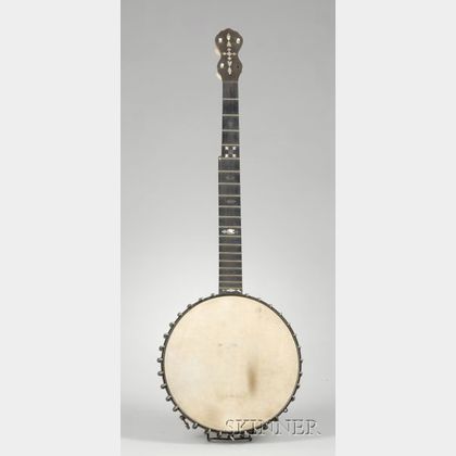 American Five-String Banjo, Fairbanks & Cole, Boston, c. 1895