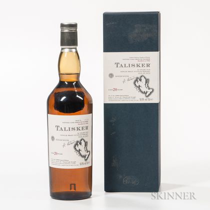 Talisker 20 Years Old 1982, 1 750ml bottle (oc) 