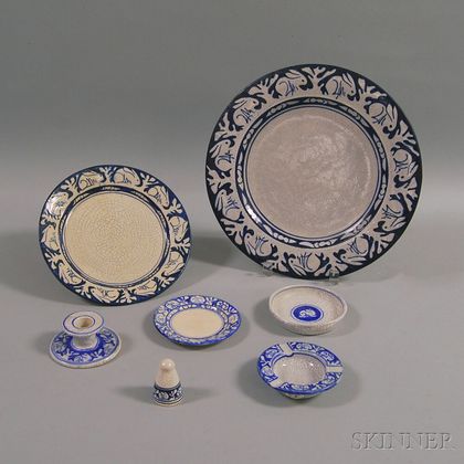 Group of Pottery and Decorative Items