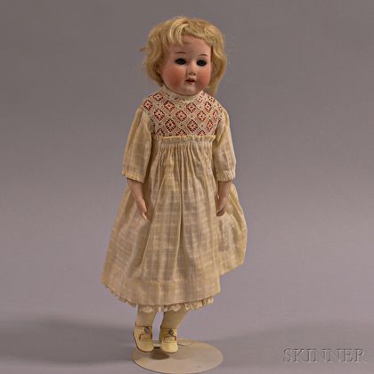 Small Bisque Shoulder Head Doll