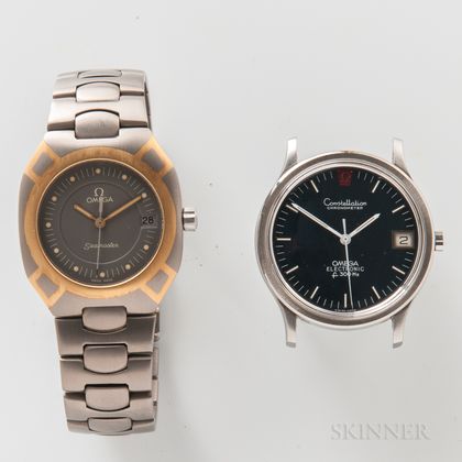 Two Omega Wristwatches