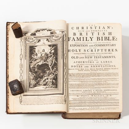Early Bible and Two Miniature Biblical Works