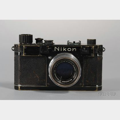 Rare Black Nikon S "Life Magazine" Camera No. 6101424