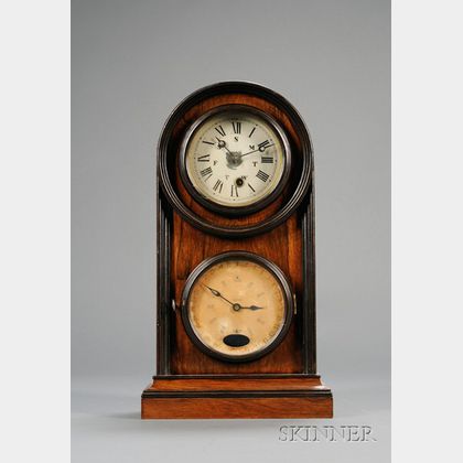 Rosewood Calendar Clock by Welch Spring & Company