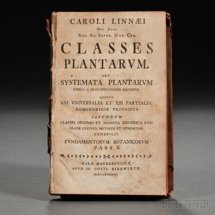 Linnaeus, Carolus (1707-1778) Classes Plantarum